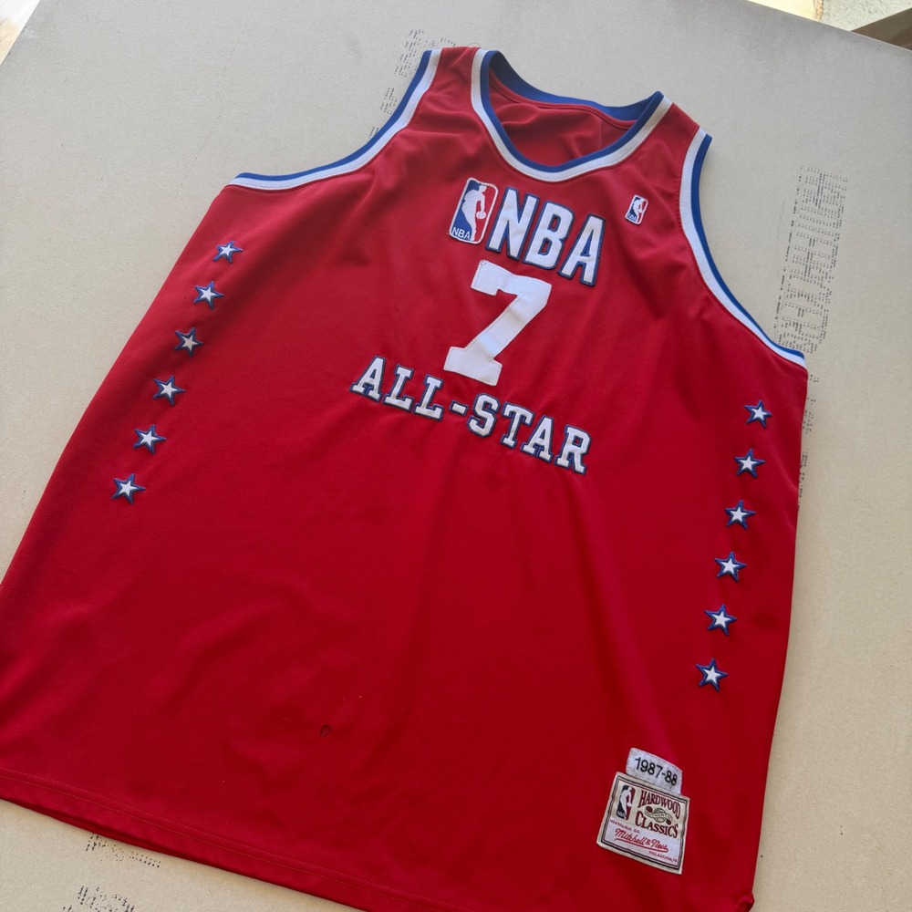 Vintage Mitchell & Ness NBA All-Star Karl Malone Jersey 1987-88